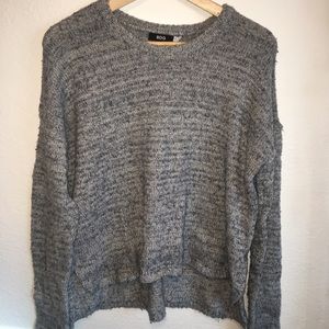 Grey oversized sweater